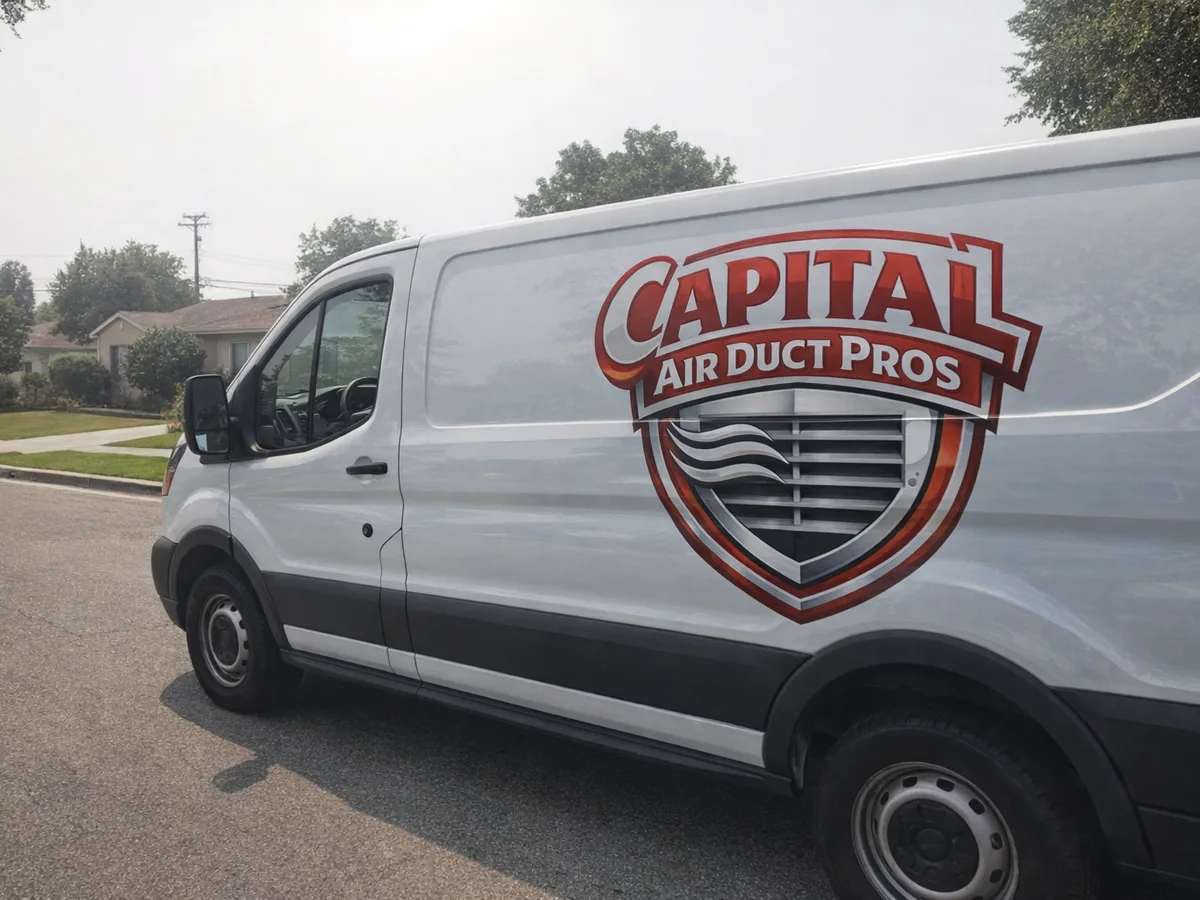 Service van arriving on a Los Gatos, CA street — local same-day coverage